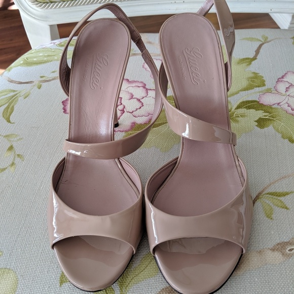 Gucci Slingback Stilletoes - Picture 1 of 7